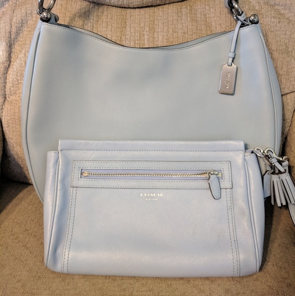 Coach large Nomad Cornflower blue 36026 - Picture 8 of 8